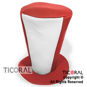 SOMBRERO GALERON EQUIPO RIVER PLATE x 1